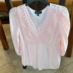 Melissa Paige Peasant Top, M